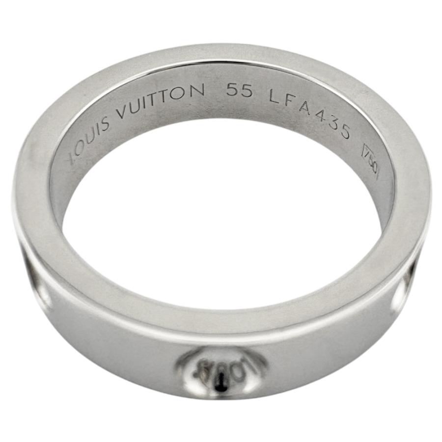 LOUIS VUITTON リング 指輪 シルバー18号 LOUIS VUITTON（ルイ・ヴィトン） リング 指輪 18金 K18ホワイト