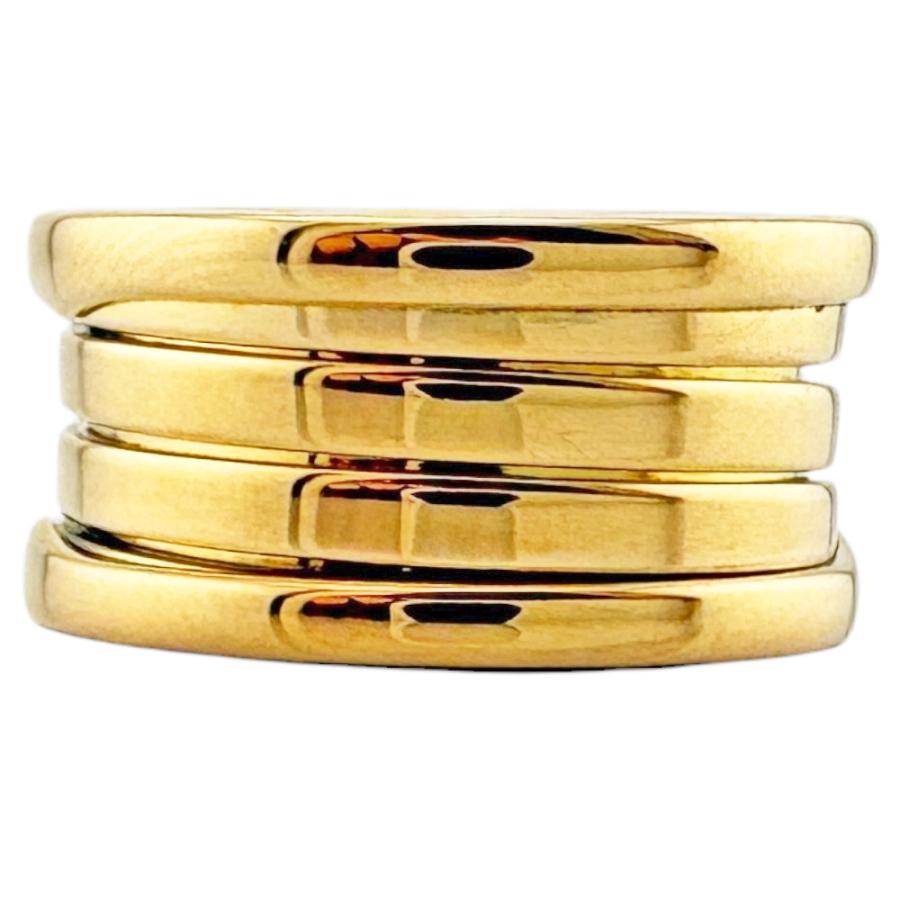 BVLGARI（ブルガリ） ビーゼロワン 4バンド リング 指輪 8.5号 18金