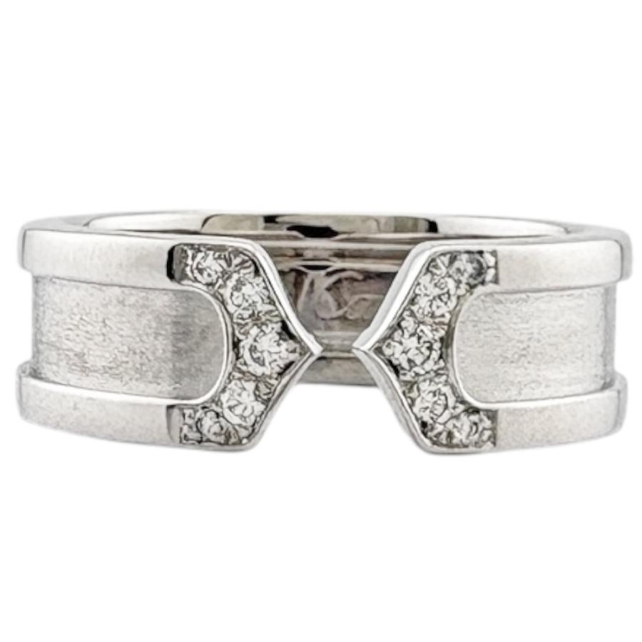 Cartier（カルティエ） C2 リング 指輪 13号 18金 K18ホワイトゴールド