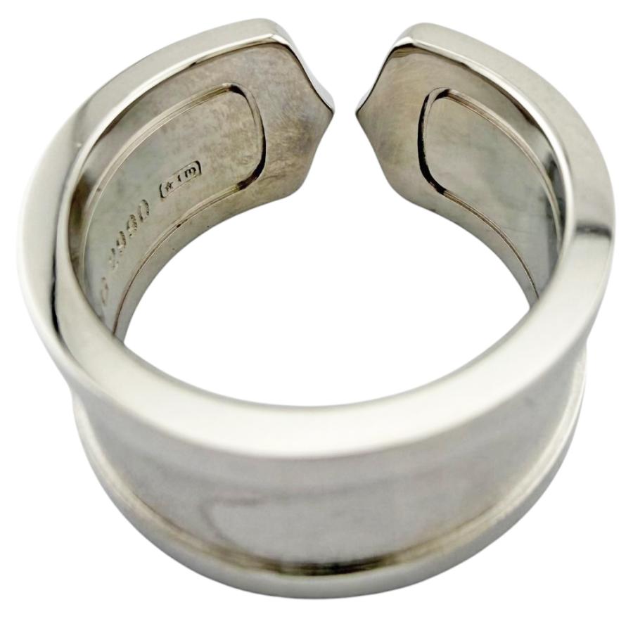 Cartier（カルティエ） C2ワイド リング 指輪 12号 18金 K18ホワイト