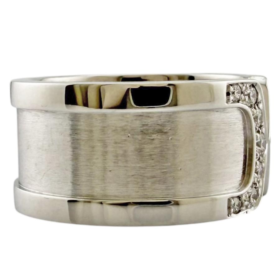 Cartier（カルティエ） C2ワイド リング 指輪 12号 18金 K18ホワイト