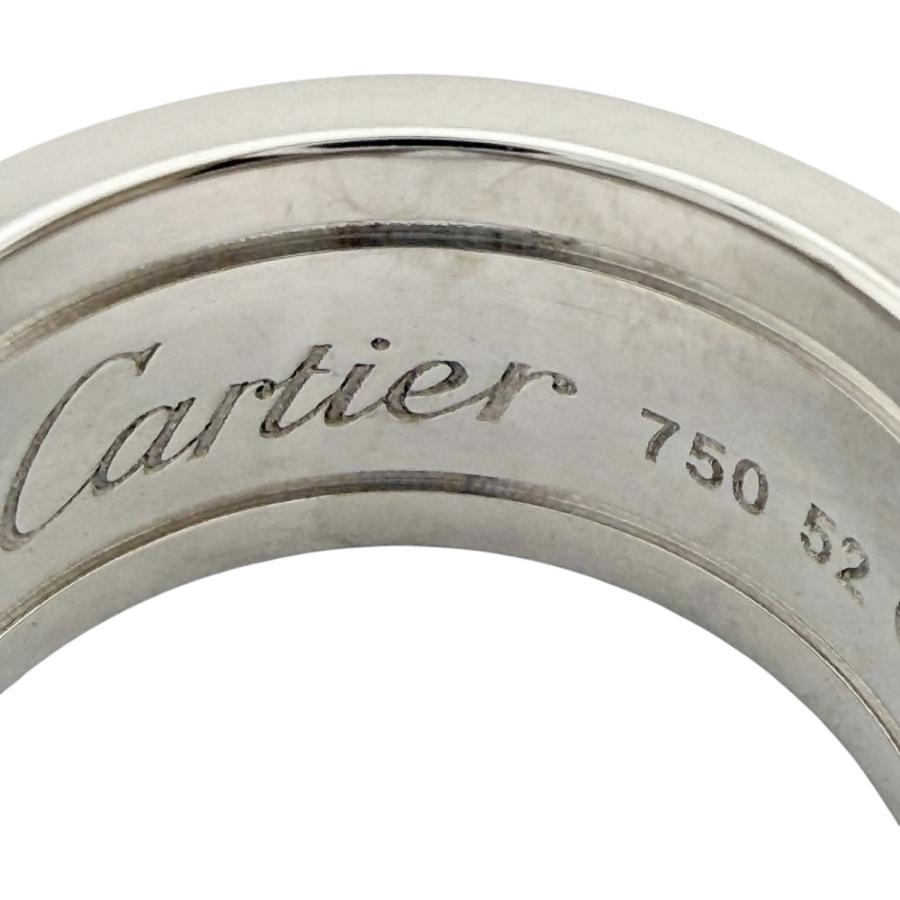 Cartier（カルティエ） C2ワイド リング 指輪 12号 18金 K18ホワイト