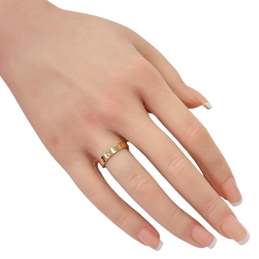 Cartier（カルティエ） ミニラブ リング 指輪 11号 18金 K18ピンク 