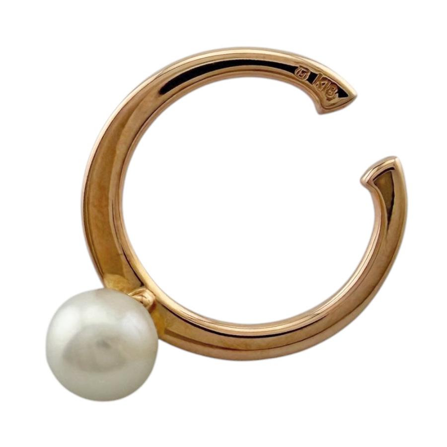 MIKIMOTO（ミキモト） ピアス 18金 K18ピンクゴールド パール