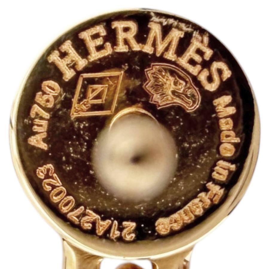 HERMES（エルメス） ケリークロシェット ピアス 18金 K18ピンク