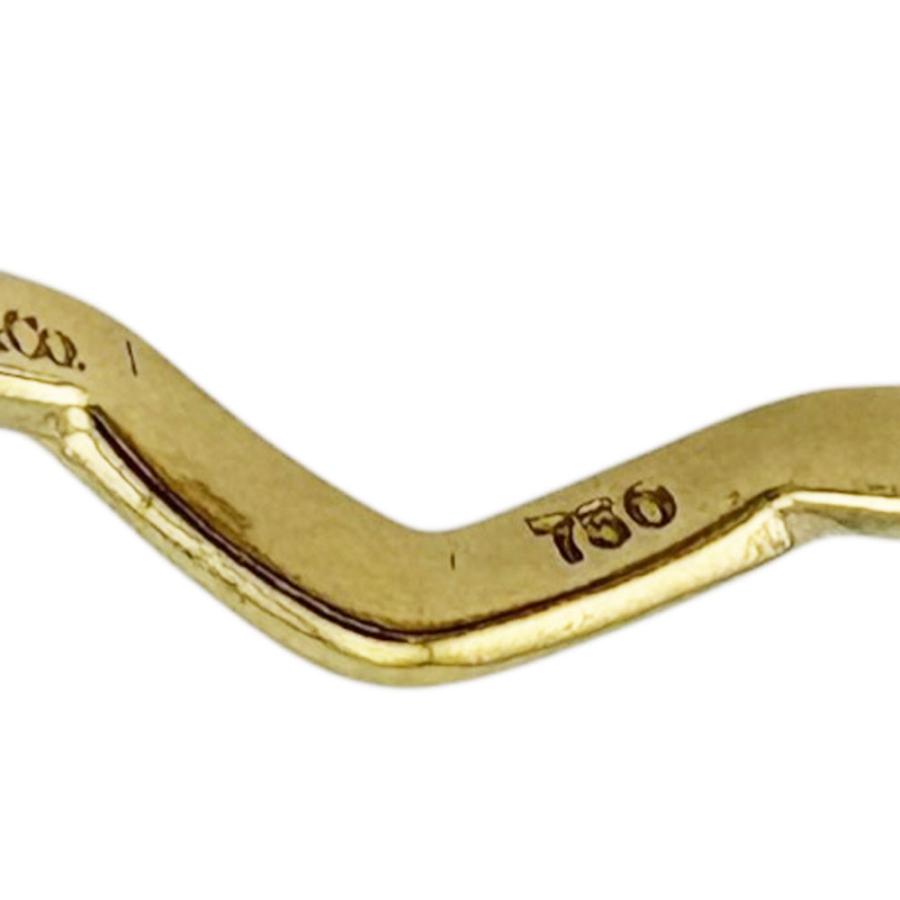 TIFFANY&Co.（ティファニー） ジグザグ リング 指輪 15号 18金 K18