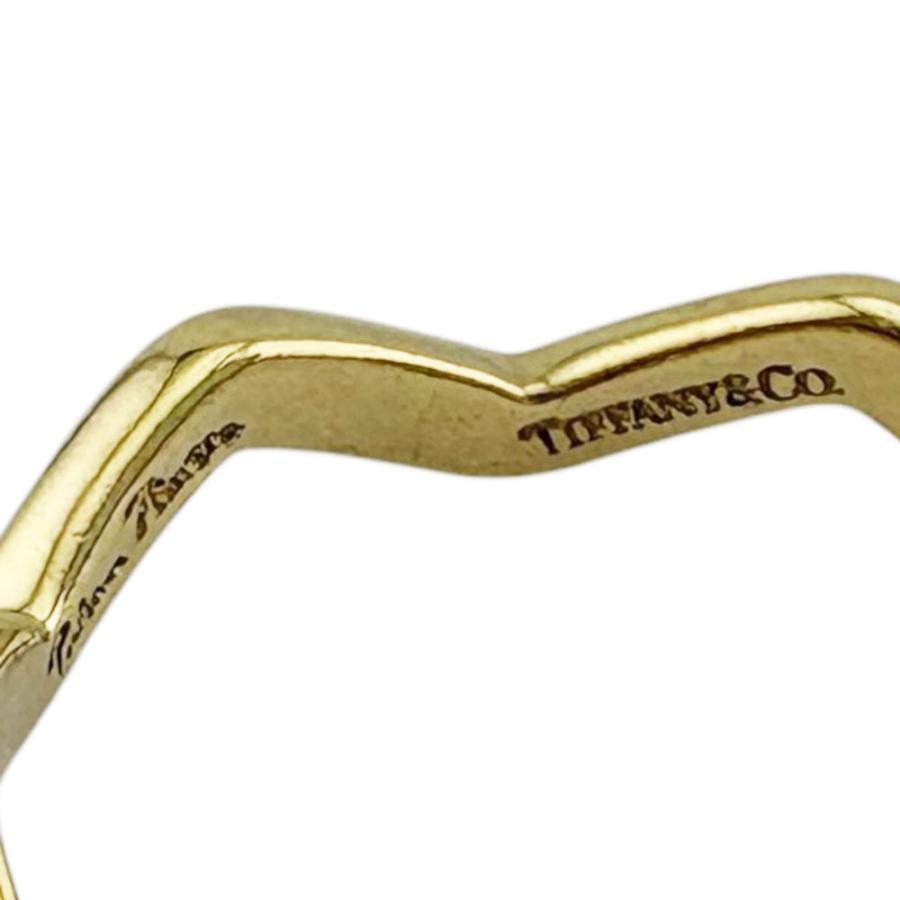 TIFFANY&Co.（ティファニー） ジグザグ リング 指輪 15号 18金 K18