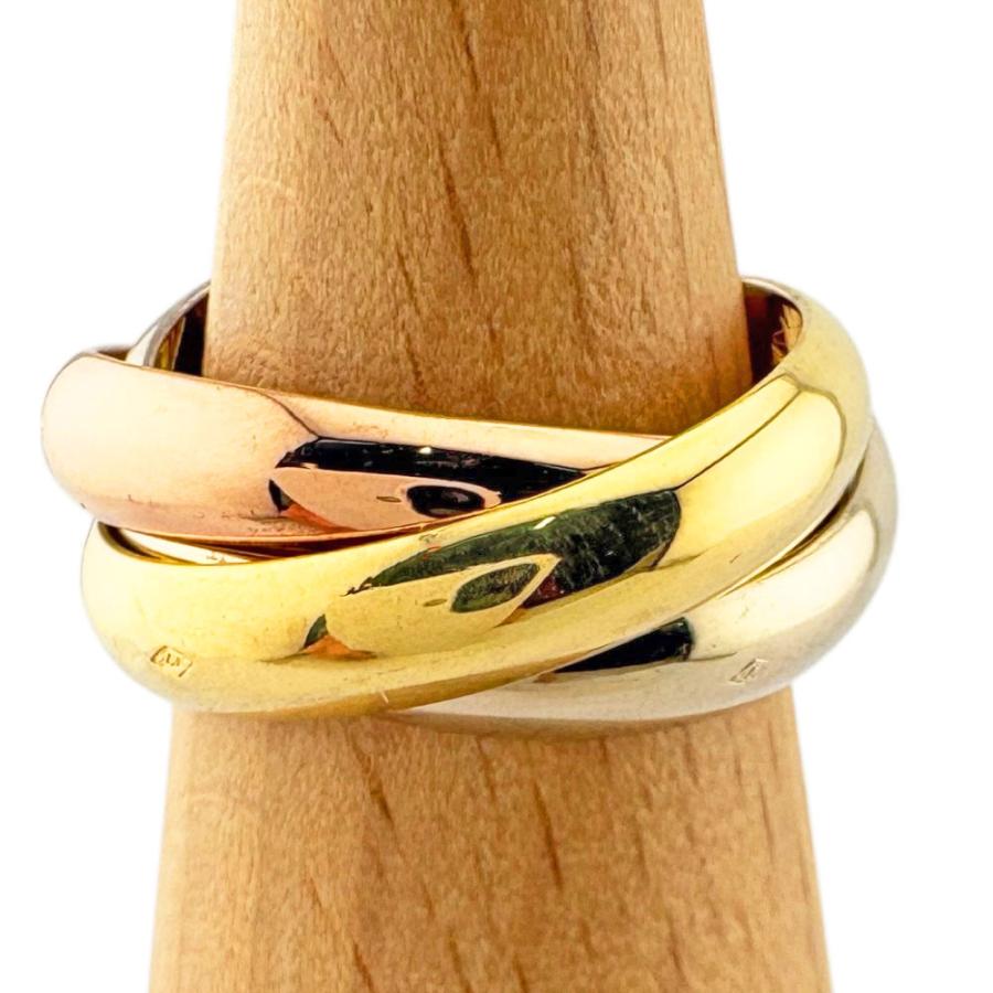 Cartier（カルティエ） トリニティ リング 指輪 9号 18金 K18イエロー