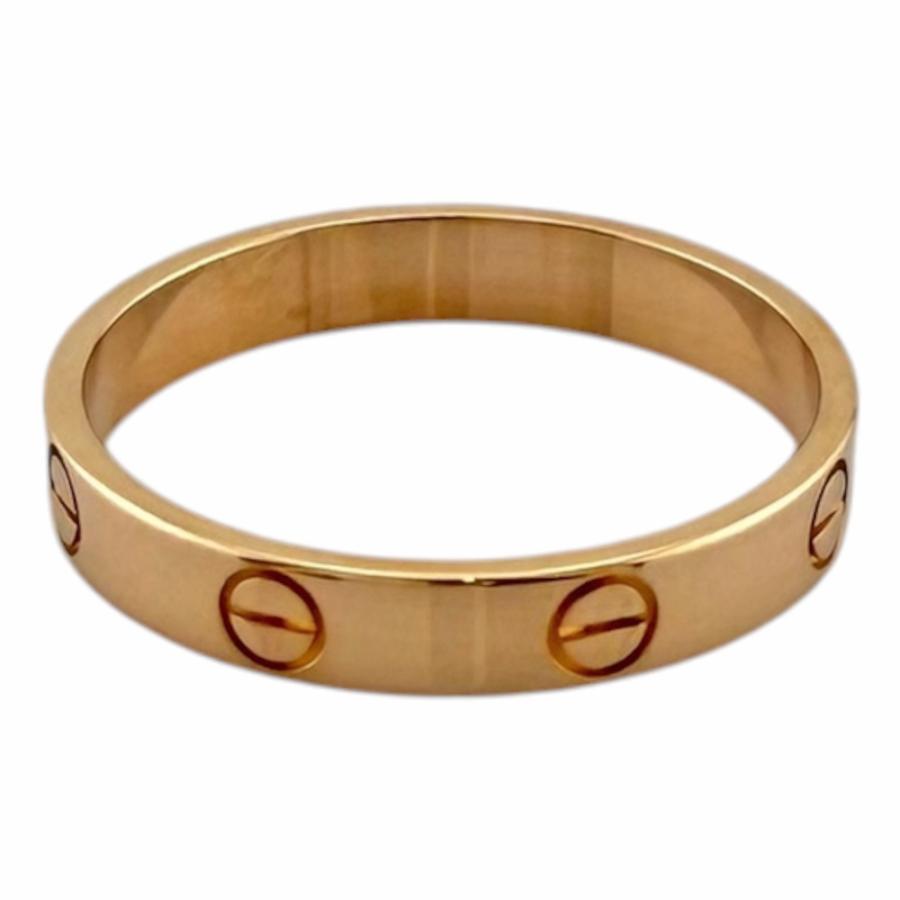 Cartier（カルティエ） ミニラブ リング 指輪 19.5号 18金 K18ピンク