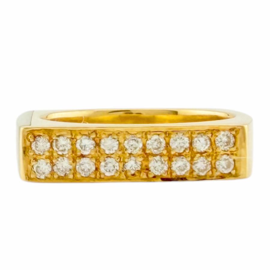 MIKIMOTO（ミキモト） ペルリータ リング 指輪 11号 18金 K18イエロー