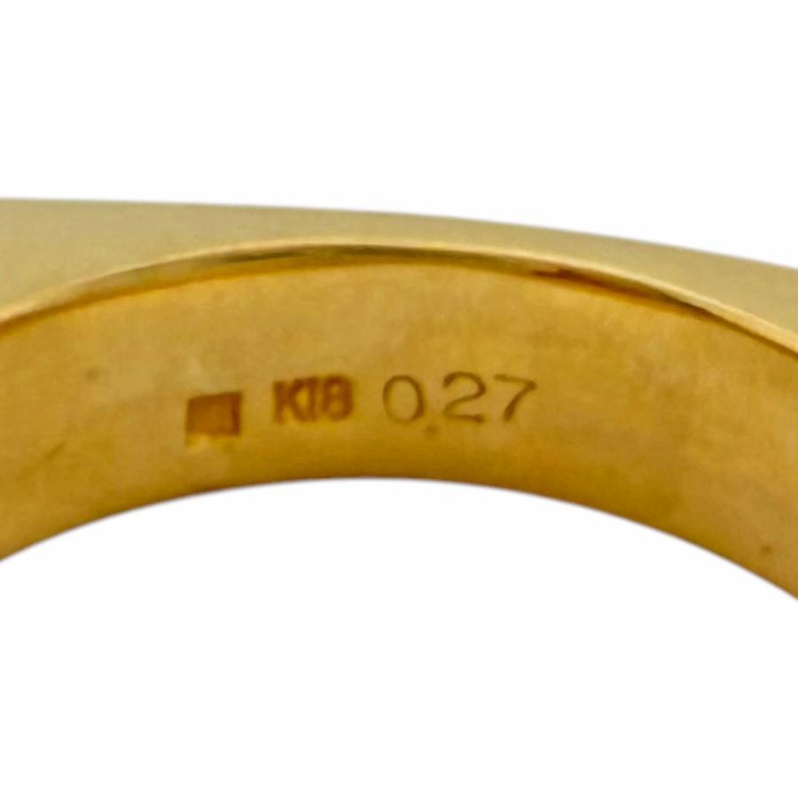 MIKIMOTO（ミキモト） ペルリータ リング 指輪 11号 18金 K18イエロー