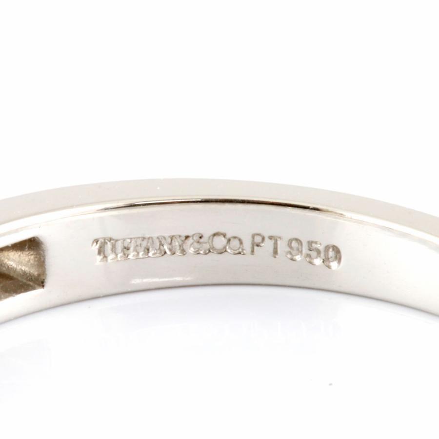 TIFFANY&Co. ティファニー Pt950 リング 指輪 ダイヤモンド ハーフ TIFFANY&Co. ティファニー Pt950 リング 指輪 ダイヤモンド ハーフ