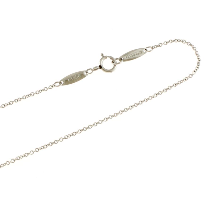 【美品】ティファニー　バイザヤード　ネックレス　プラチナ TIFFANY&Co.（ティファニー） バイザヤード ネックレス Pt950プラチナ