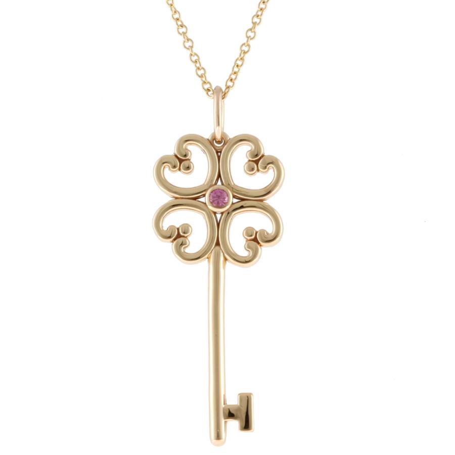 TIFFANY&Co.（ティファニー） クアトラハートキー ネックレス 18