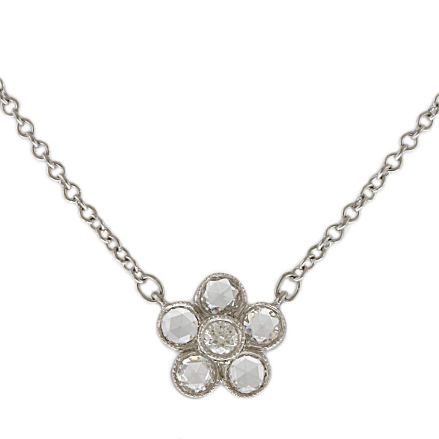 TIFFANY&Co.（ティファニー） ガーデンフラワー ネックレス Pt950
