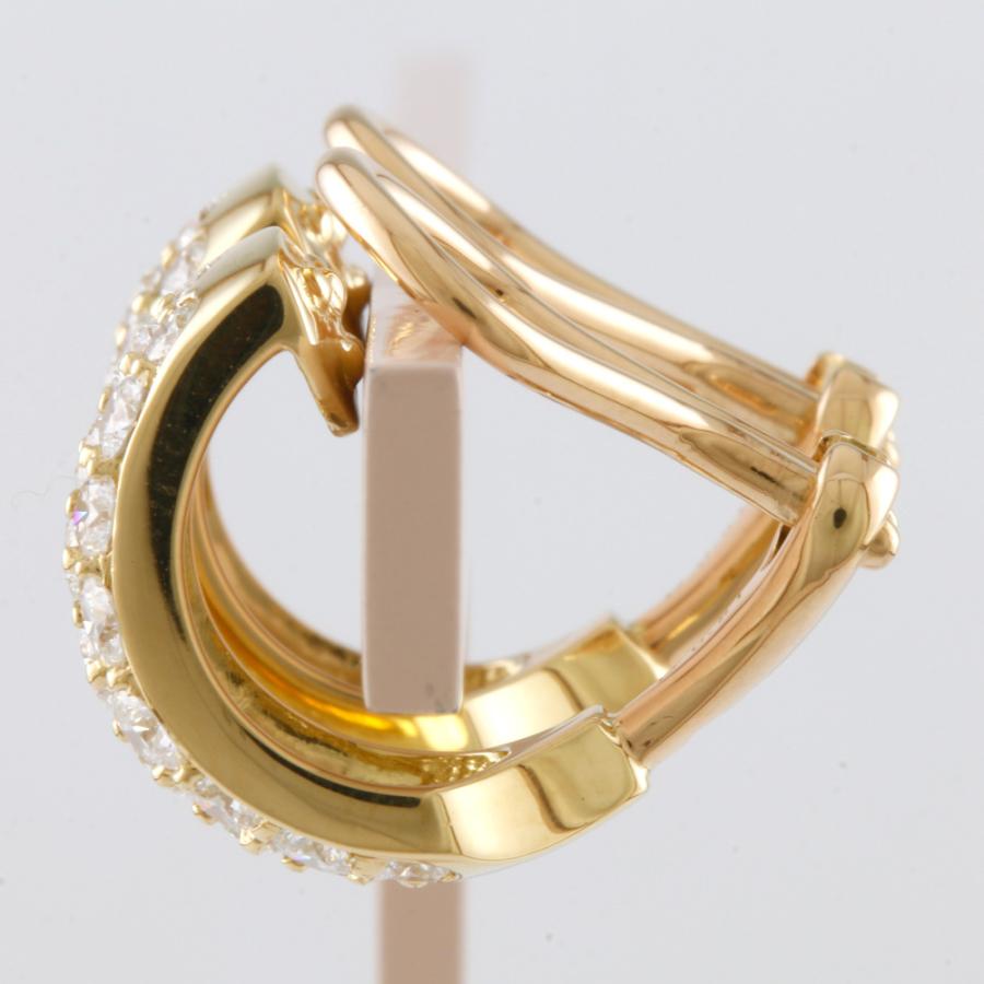 MIKIMOTO（ミキモト） K18 イヤリング ダイヤモンド 1.62ct クリップ式 