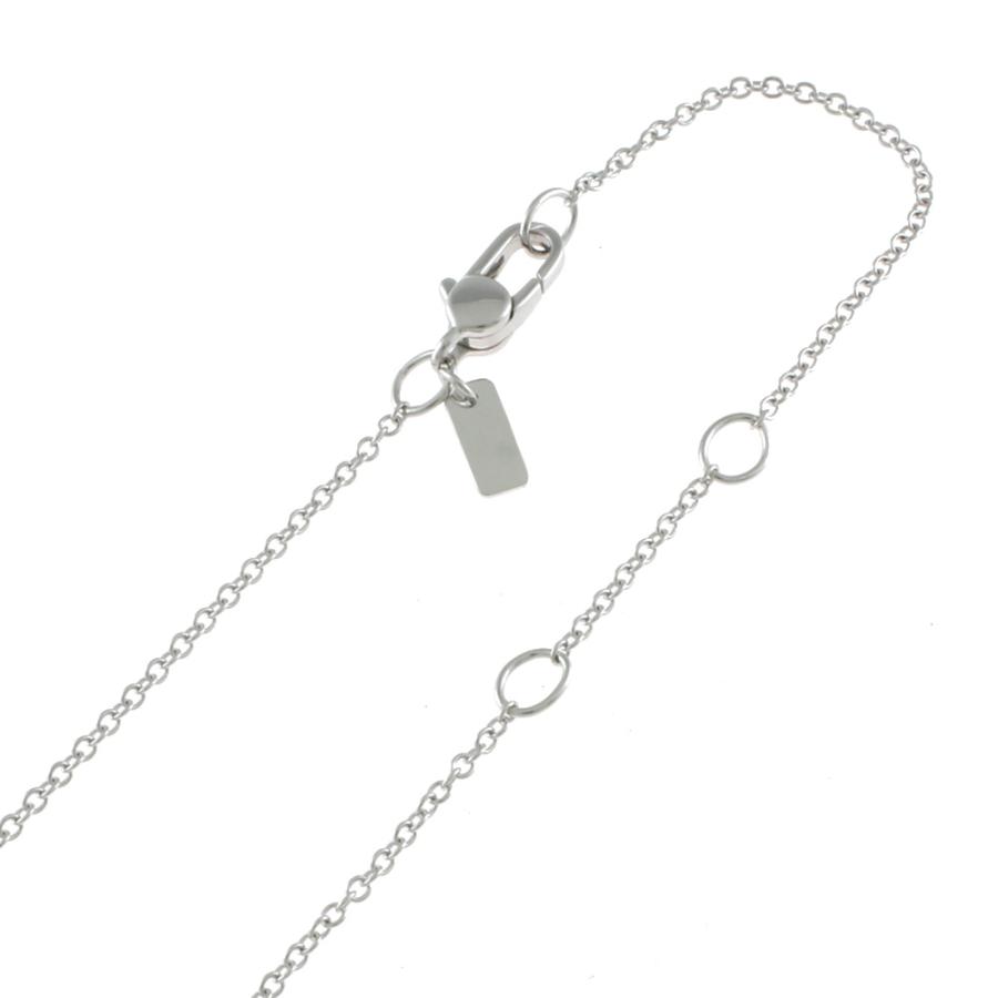 GUCCI（グッチ） GGアイコン ネックレス 18金 K18ホワイトゴールド