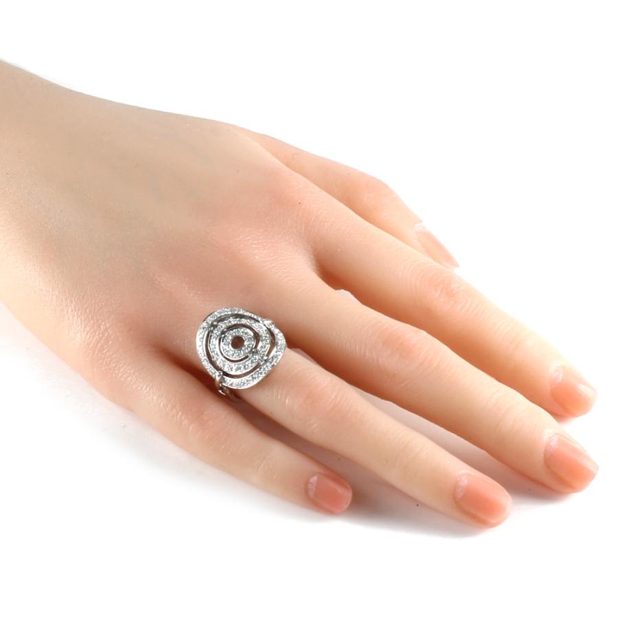 BVLGARI（ブルガリ） K18WG リング 指輪 ダイヤモンド 10号 