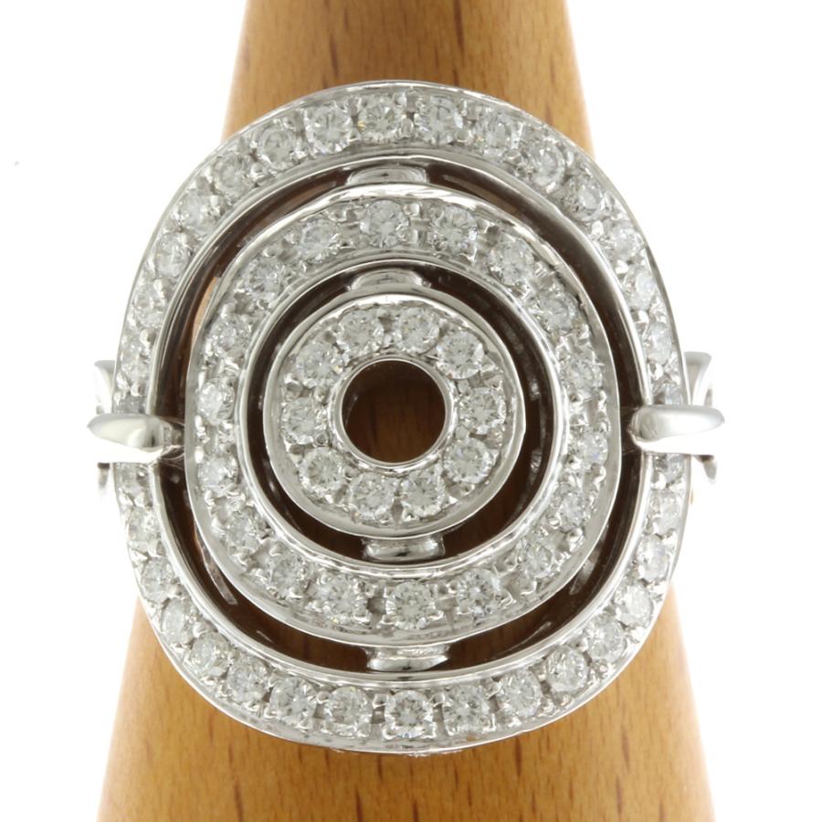 BVLGARI（ブルガリ） K18WG リング 指輪 ダイヤモンド 10号