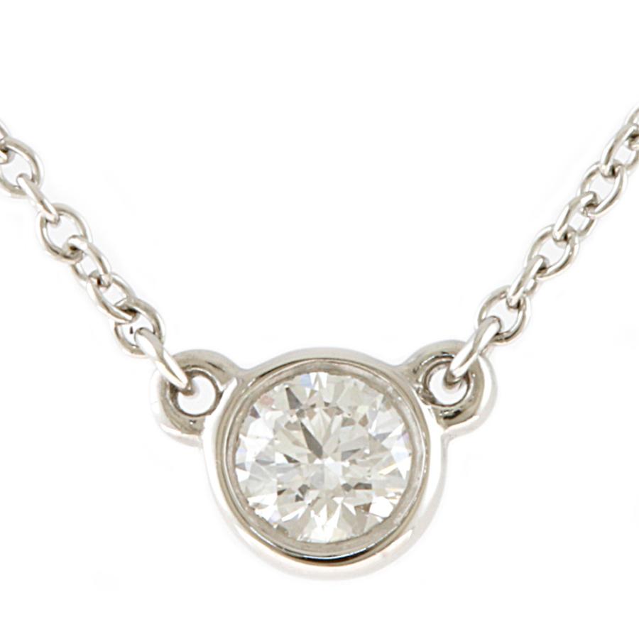 TIFFANY&Co.（ティファニー） Pt950 ネックレス ダイヤモンド 