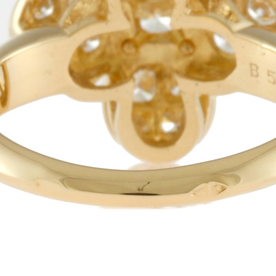 K18 Van Cleef & Arpels リング 約7号 約3.5g Van Cleef & Arpels ヴァンクリーフ＆アーペル K18 リング 指輪