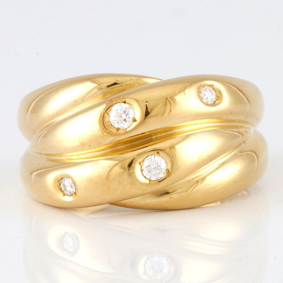 MIKIMOTO（ミキモト） K18 リング 指輪 ダイヤモンド0.06CT 7号 18金