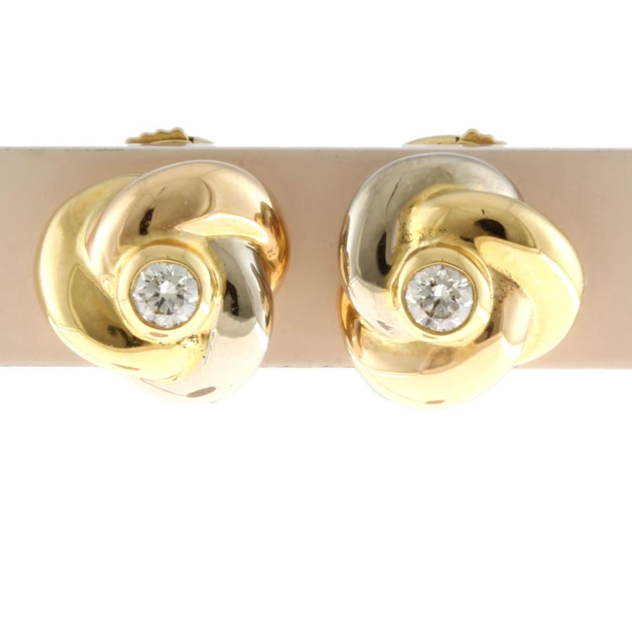 Cartier（カルティエ） K18/WG/PG ピアス ダイヤモンド 3カラー