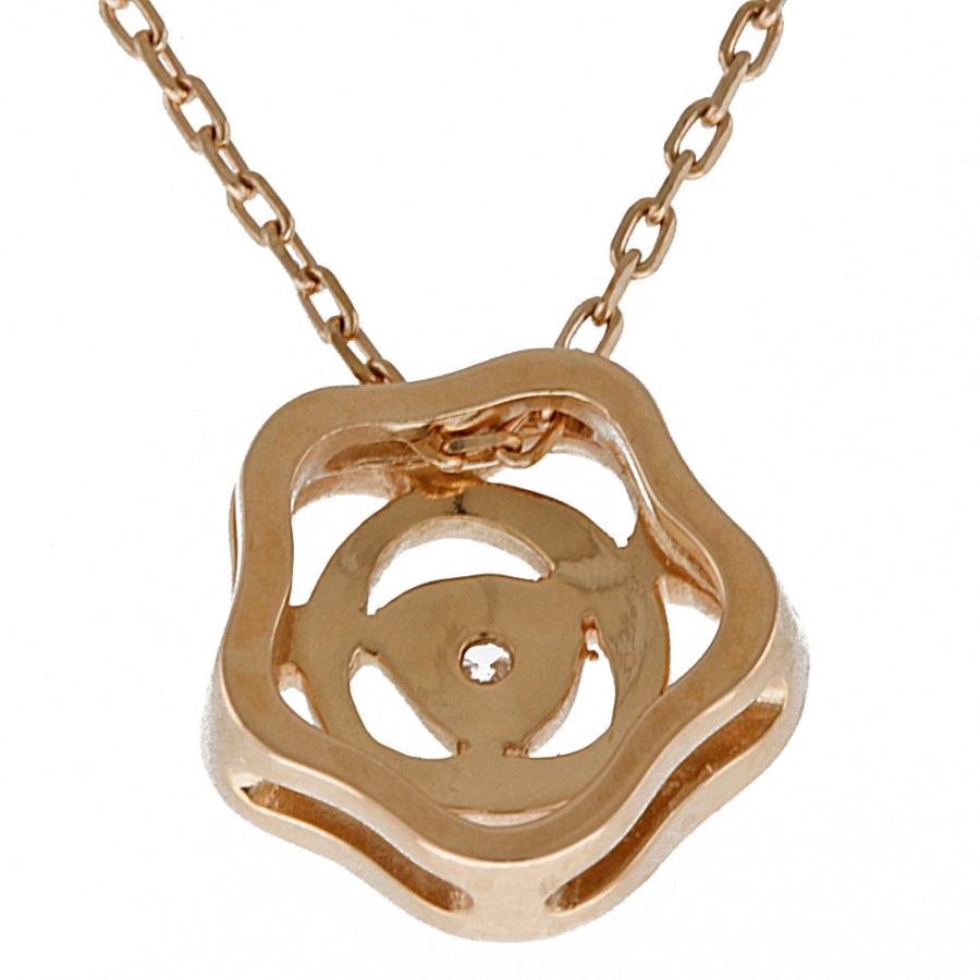 4℃ ヨンドシー ジャンク品 一粒ダイヤ ネックレス ピンクゴールド 18K 4℃（ヨンドシー） 【送料無料】【ラッピング無料】ヨンドシー 【一粒