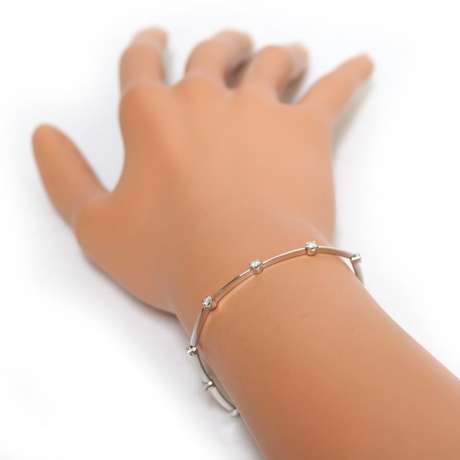 VENDOME（ヴァンドーム） K18WG ブレスレット ダイヤモンド 0.31ct 18