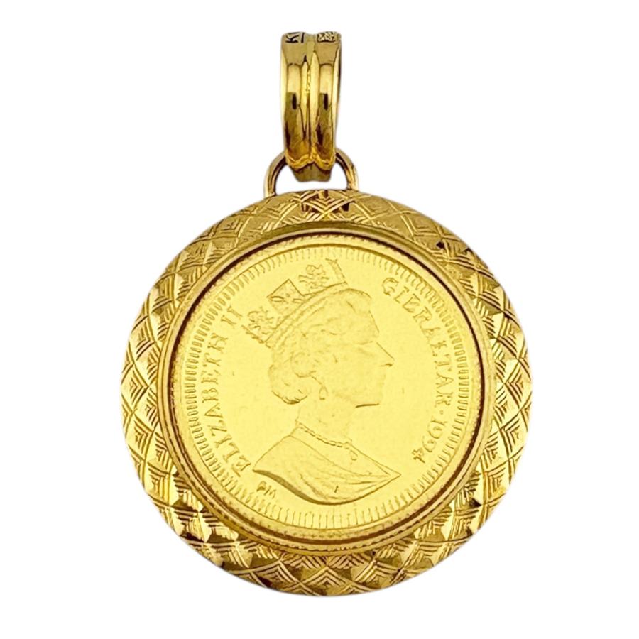 ピーターラビット 1/25オンス 1994年 ペンダントトップ コイン