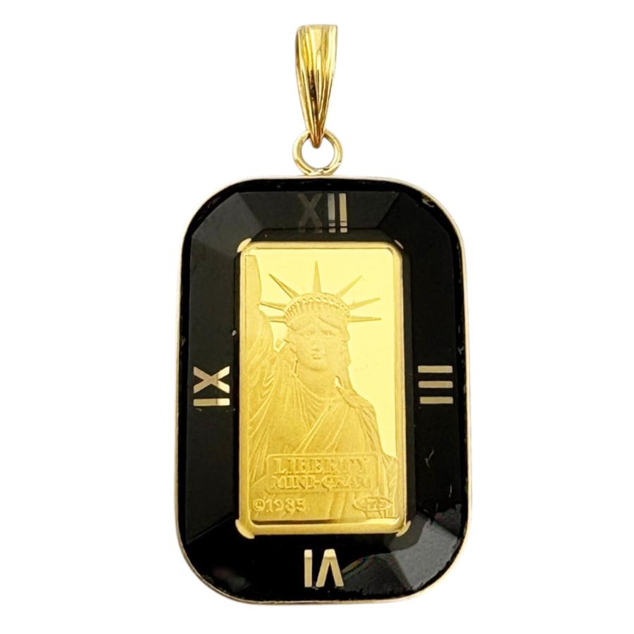 リバティ インゴット 1g 自由の女神 クレディスイス ペンダントトップ