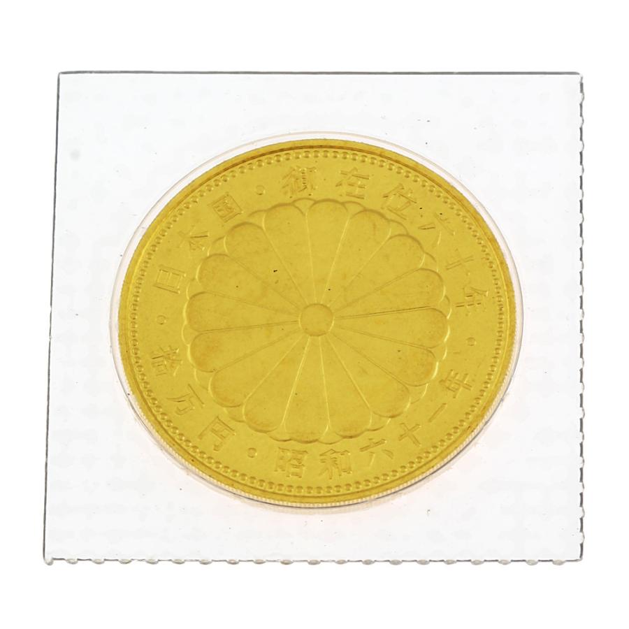 天皇陛下御在位60年記念 10万円金貨幣 昭和61年 純金 記念コイン K24ゴールド ユニセックス 中古美品 :  R&KリサイクルキングYahoo!店 - 通販 - Yahoo!ショッピング