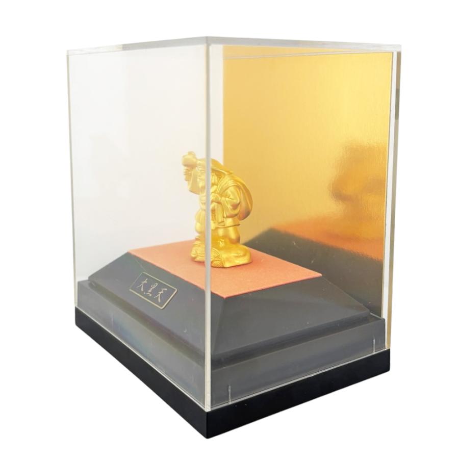 大黒天 大黒様 七福神 純金 置物 縁起物 金運 財運 商売〓盛