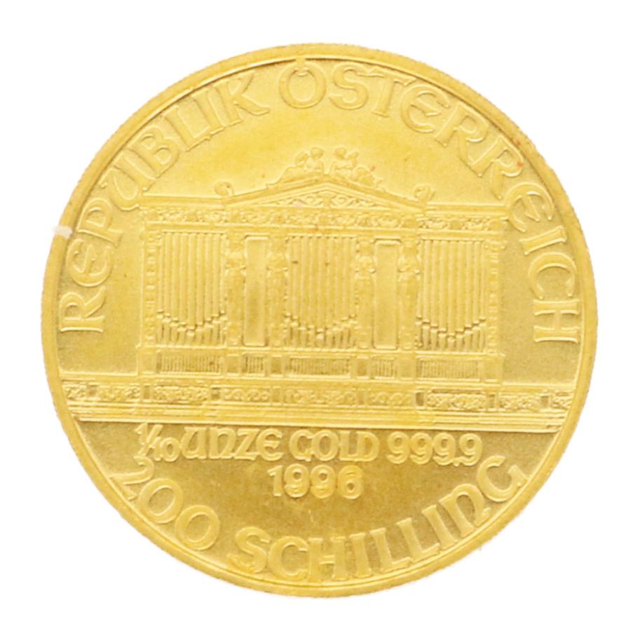 ウィーン ハーモニー 1/10オンス 1996 オーストリア 純金 金貨 外国