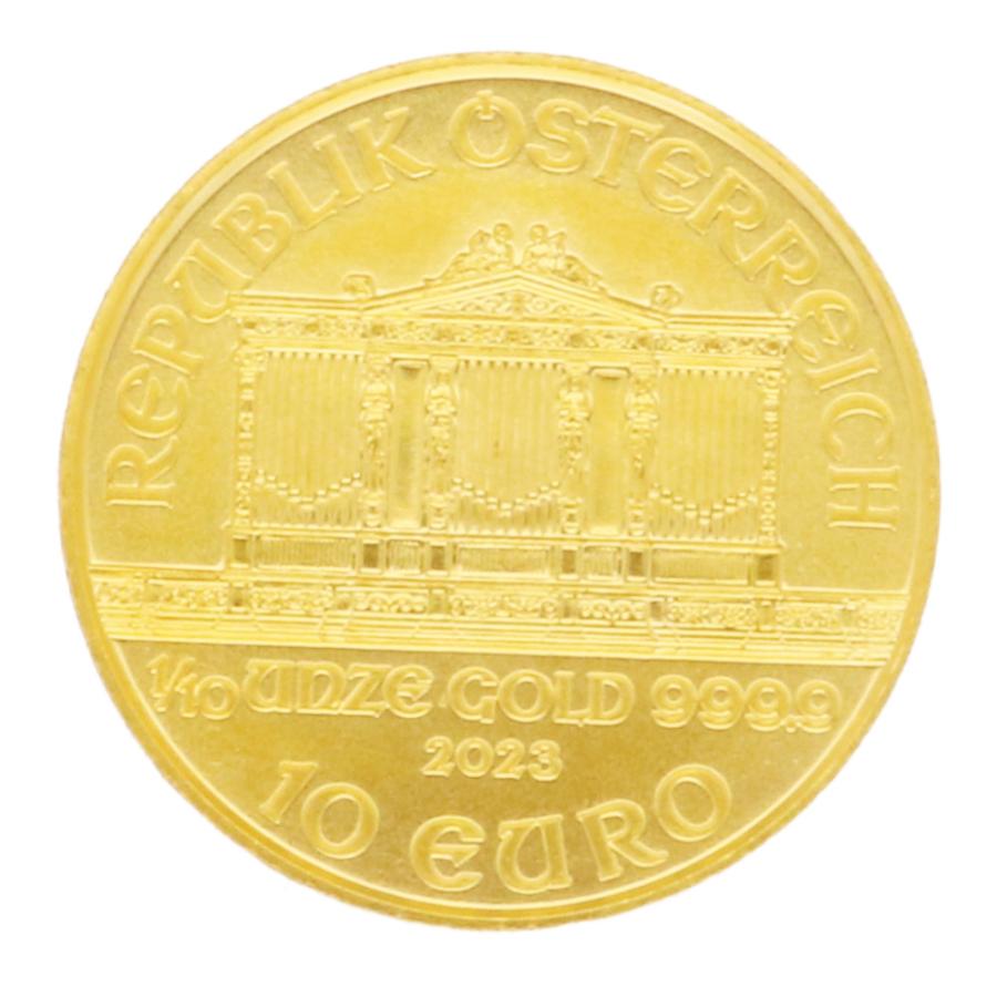 ウィーン ハーモニー 1/10オンス 2023 オーストリア 純金 金貨 外国