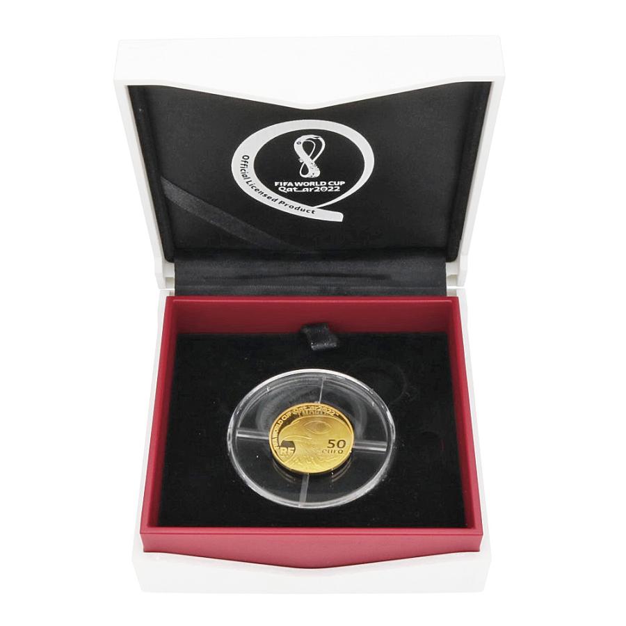 FIFAワールドカップカタール2022 公式記念コイン フットボール フランス50ユーロ金貨 記念コイン K24ゴールド ユニセックス 中古 美品 :  R&KリサイクルキングYahoo!店 - 通販 - Yahoo!ショッピング