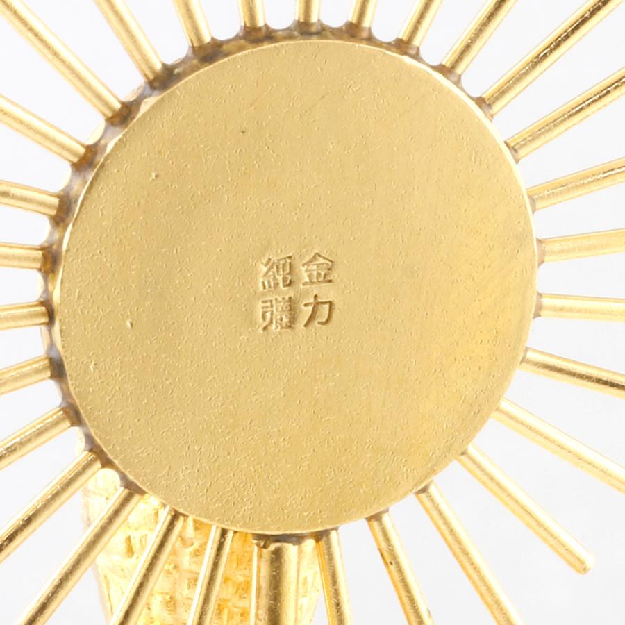 K24 仏像 阿弥陀如来像 宗道作 純金 置物 151.4g 開運 24金 K24