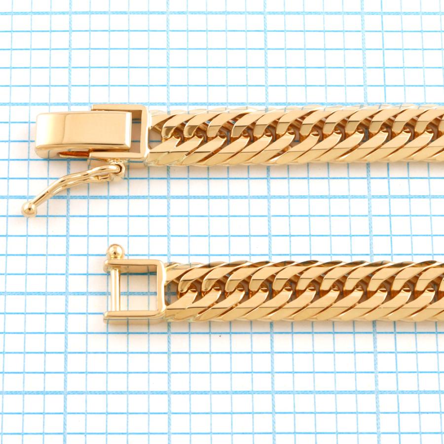 喜平 ブレスレット 約18g 12面トリプル 12DCT 18cm 留め具中折れ式 18