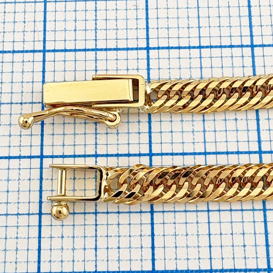 喜平 ブレスレット 12面トリプル 12DCT 20cm 約5g 留め具中折れ式 18金