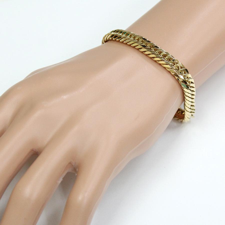 喜平 ブレスレット 約50g 12面トリプル 12DCT 20cm 留め具中折れ