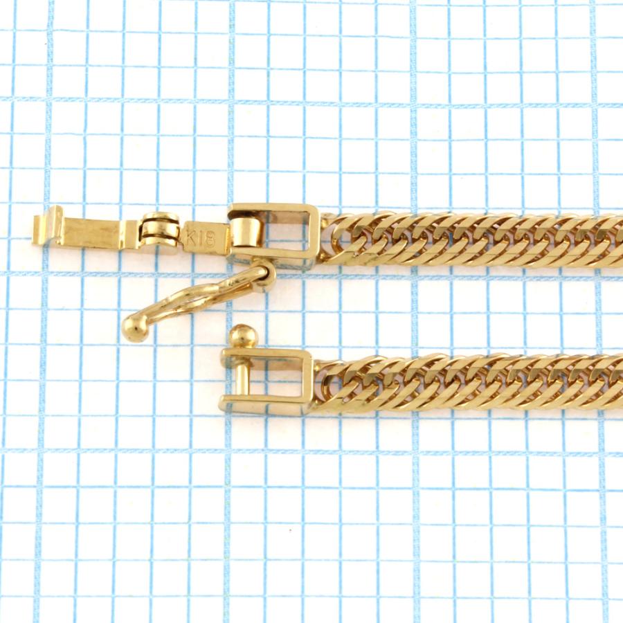 喜平 アンクレット 約6g 12面トリプル 12DCT 23cm 留め具中折れ式 18金