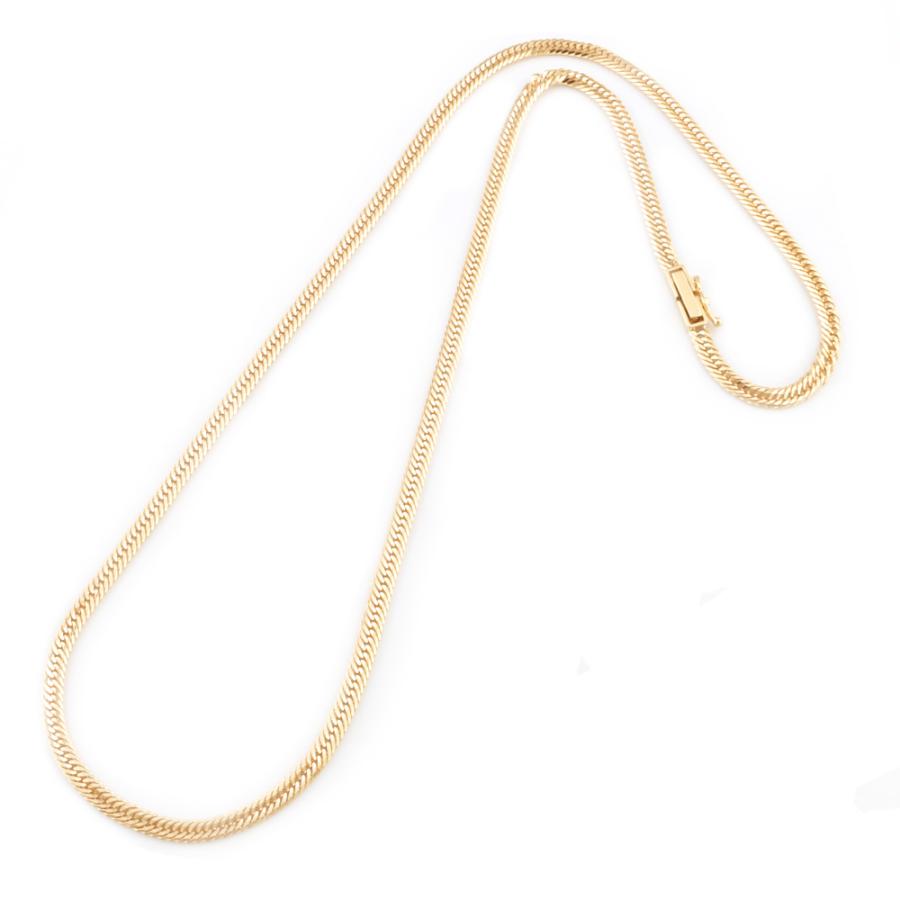 喜平 ネックレス 約11g 12面トリプル 12DCT 45cm 留め具 中折れ式 18金