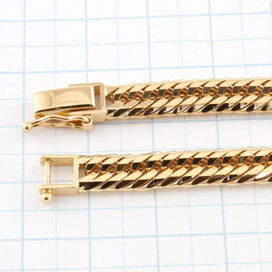 喜平 12面トリプル ダイヤモンドカット 50cm 箱付き 中折れ留め具 喜平 12面トリプル ダイヤモンドカット 50cm 箱付き 中折れ留め