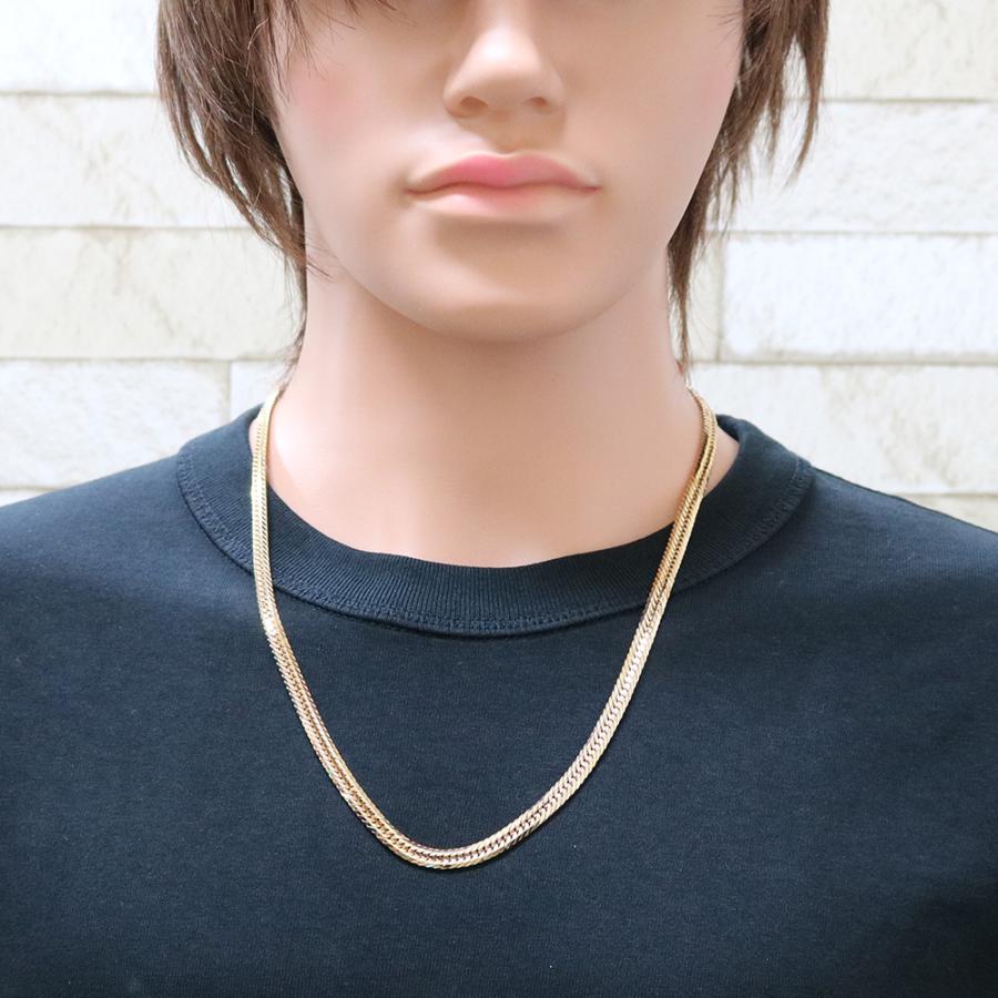 喜平 ネックレス 約50g 12面トリプル 12DCT 60cm 留め具中折れ式 18金