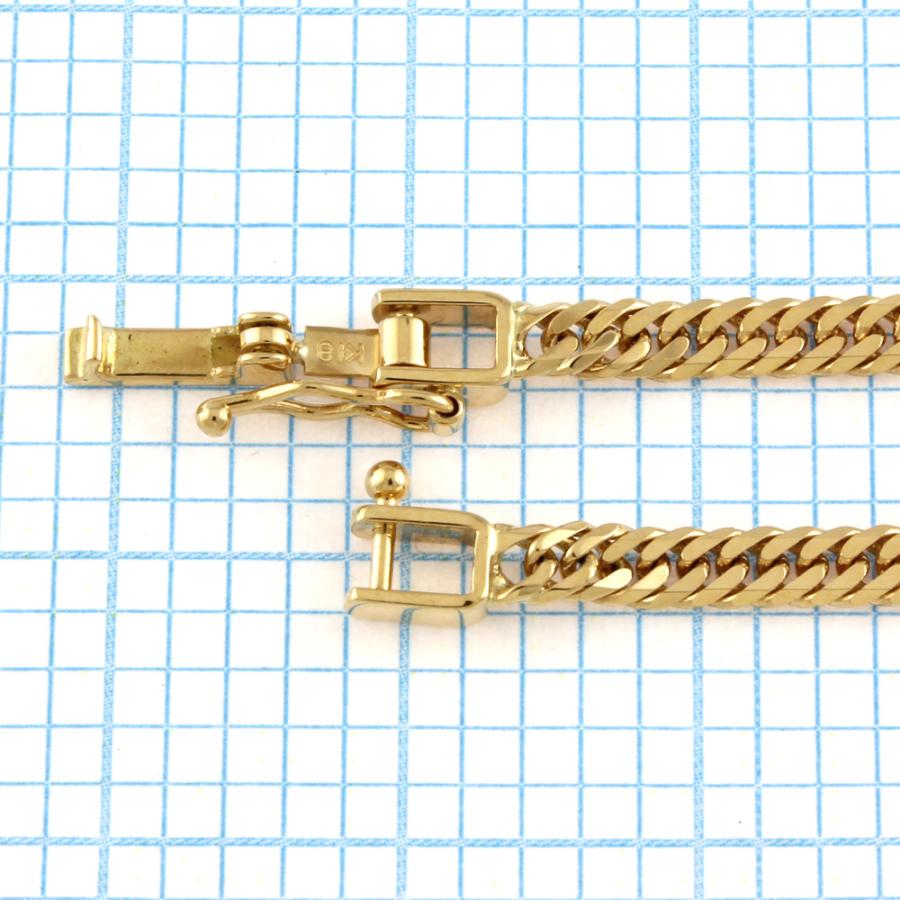 喜平 ブレスレット 約5g 6面ダブル 6DCW 18cm 留め具中折れ式 18