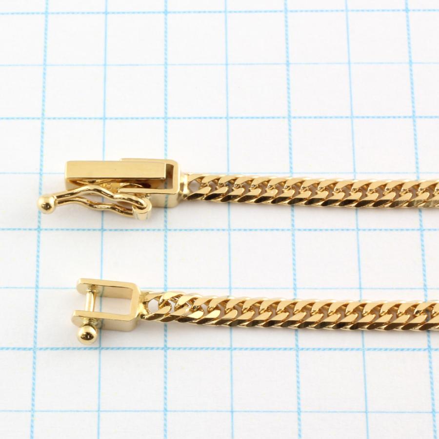 喜平 ネックレス 6面ダブル 6DCW 50cm 約10g 留め具 中折れ式 18金 K18