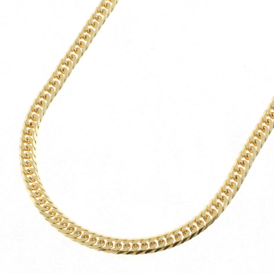 喜平 6面ダブル 55cm 刻印 中折れ留め具 セーフティー 喜平 6面ダブル 55cm 刻印 中折れ留め具 セーフティー 喜平 6面