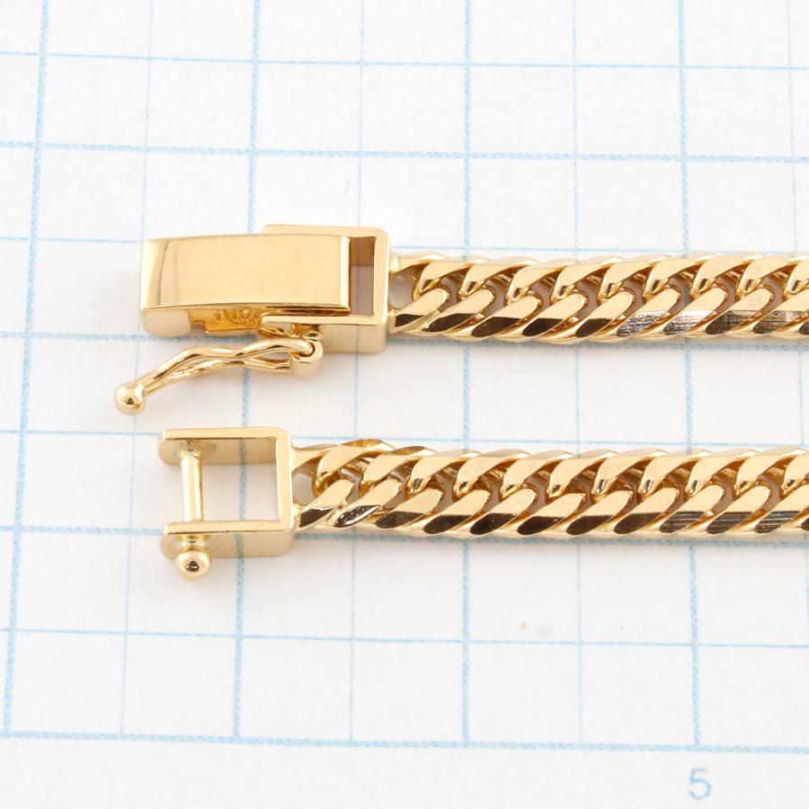 喜平ネックレス　6面ダブル　中折れ式留め具 喜平 ネックレス 6面ダブル 6DCW 50cm 約30g 留め具 中折れ式 18金 K18