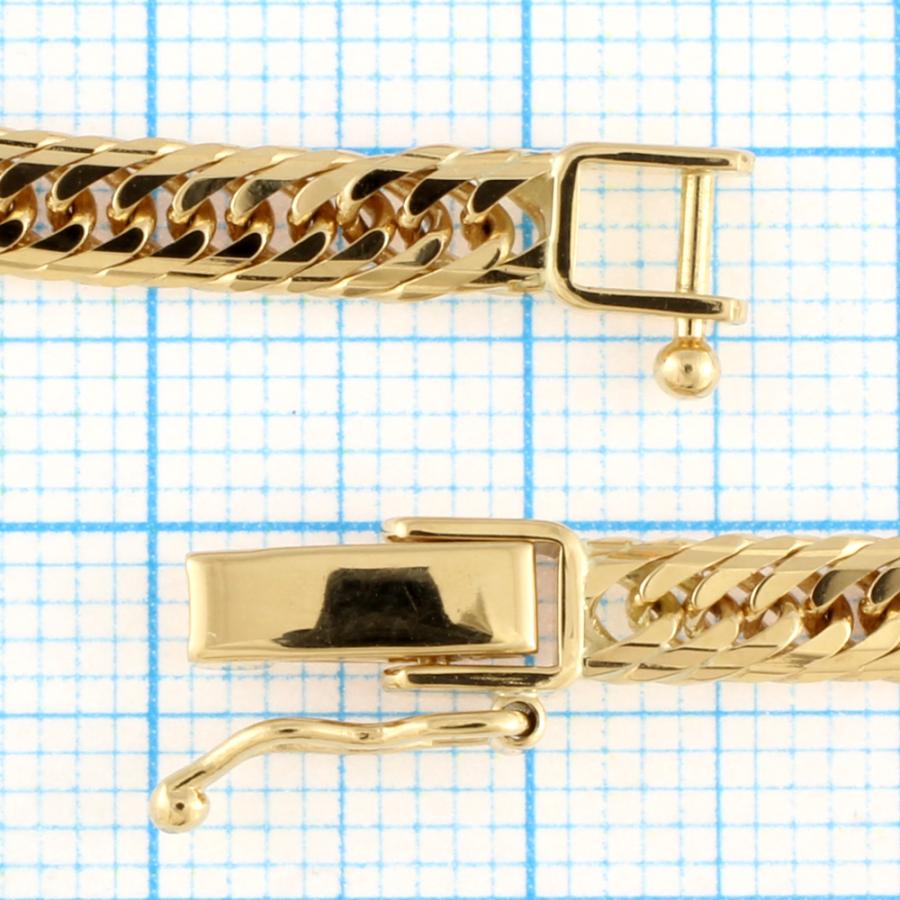 喜平 ブレスレット 約7g Mカットトリプル MカットT 16cm 留め具 18金