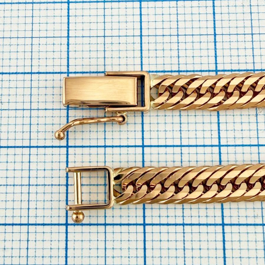 喜平 ブレスレット 12面トリプル 12DCT 18cm 約12g 留め具中折れ式 18